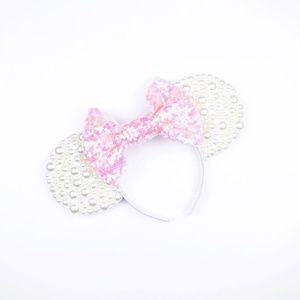 NEW Pearl Minnie Mouse Ears (small shop)